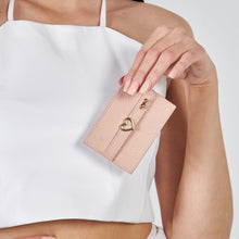 Load image into Gallery viewer, UMBI Personalized Leather Cardholder - Powder Pink