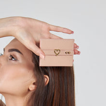 Load image into Gallery viewer, UMBI Personalized Leather Cardholder - Powder Pink