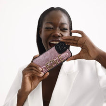 Load image into Gallery viewer, GLAM. Personalized Leather iPhone Case - Rose/Gold
