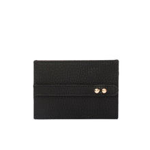 Load image into Gallery viewer, UMBI Personalized Leather Cardholder  - Black
