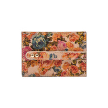 Load image into Gallery viewer, UMBI Personalized Leather Cardholder  - FLORAL
