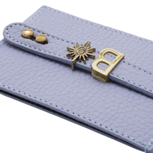 Load image into Gallery viewer, UMBI Personalized Leather Cardholder  - LILAC
