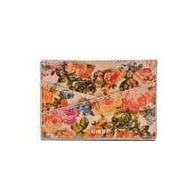 Load image into Gallery viewer, UMBI Personalized Leather Cardholder  - FLORAL
